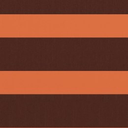 PARAWAN BALKONOWY POMARAŃCZ I BRĄZ 90X500CM WODOODPORNY