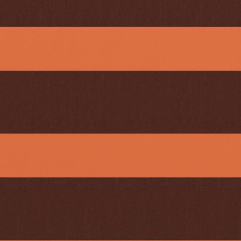 PARAWAN BALKONOWY POMARAŃCZ I BRĄZ 90X500CM WODOODPORNY