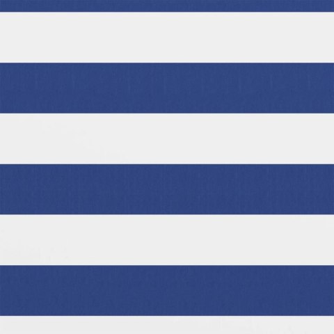 PARAWAN BALKONOWY BIAŁO-NIEBIESKI 90X300CM WODOODPORNY