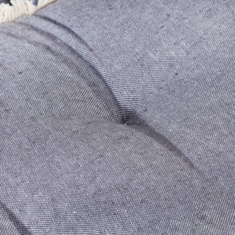 PODUSZKA NA SOFĘ Z PALET ANTRACYTOWA 120X80X10CM