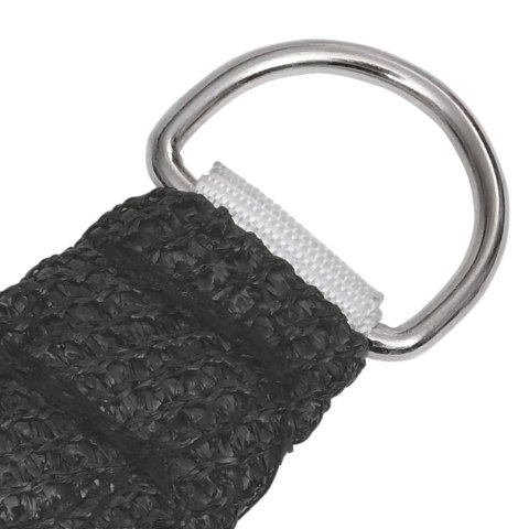 ŻAGIEL PRZECIWSŁONECZNY OGRODOWY MARKIZA TARAS 160G/M² ANTRACYT 2,5X2,5X3,5M