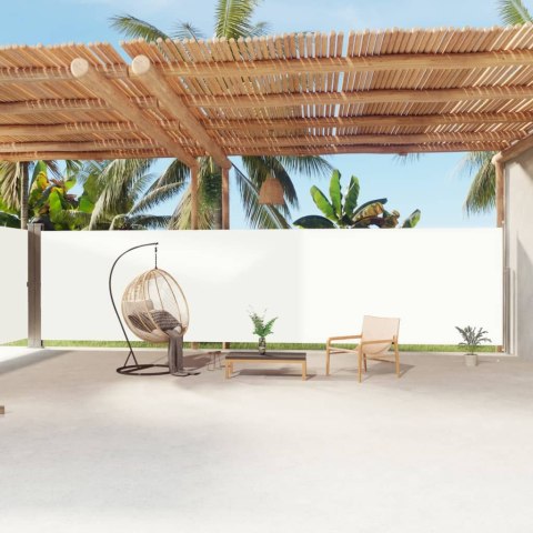 ZWIJANA MARKIZA BOCZNA KREMOWA 200X1200CM