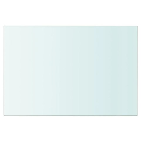 PÓŁKI 2 SZT PANEL Z PRZEZROCZYSTEGO SZKŁA 30X15CM