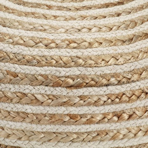 RĘCZNIE ROBIONY PUF PUFA 40X45CM JUTA