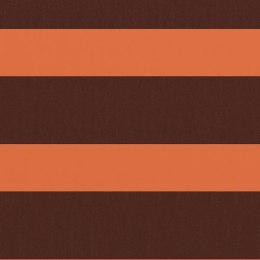 PARAWAN BALKONOWY POMARAŃCZ I BRĄZ 75X300CM WODOODPORNY