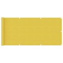 PARAWAN BALKONOWY ŻÓŁTY 75X500CM HDPE