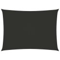 ŻAGIEL PRZECIWSŁONECZNY OGRODOWY WODOODPORNY MARKIZA TARAS PROSTOKĄT 3X4,5 M ANTRACYT