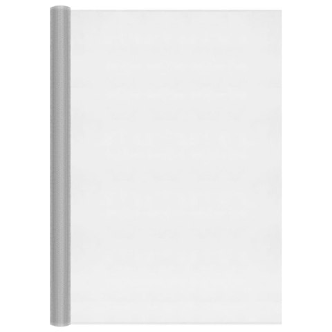 SIATKA ALUMINIOWA 112X1000CM SREBRNA