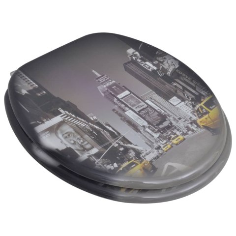 DESKA KLOZETOWA WZÓR NOWY JORK