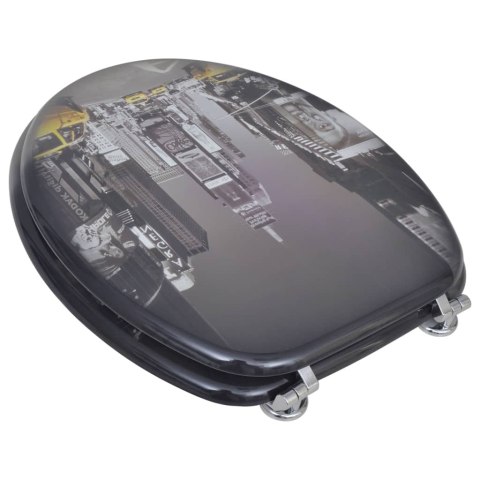 DESKA KLOZETOWA WZÓR NOWY JORK