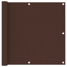 PARAWAN BALKONOWY BRĄZOWY 90X400CM WODOODPORNY