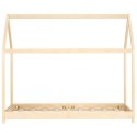 RAMA ŁÓŻKA DZIECIĘCEGO DREWNO SOSNOWE 80X160CM