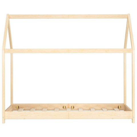 RAMA ŁÓŻKA DZIECIĘCEGO DREWNO SOSNOWE 80X160CM