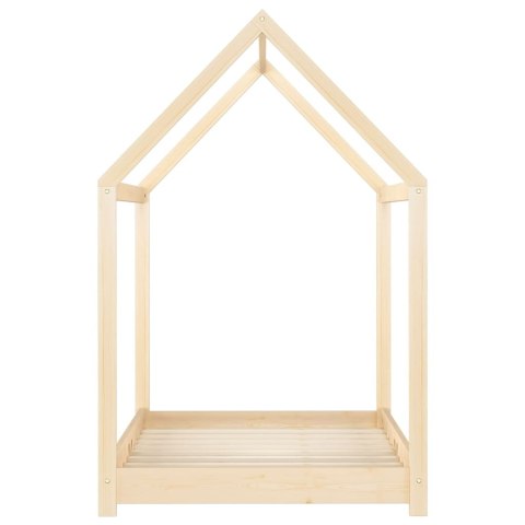 RAMA ŁÓŻKA DZIECIĘCEGO DREWNO SOSNOWE 80X160CM