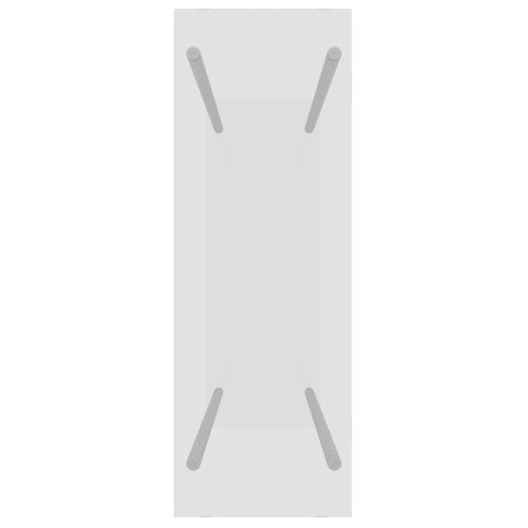 STOJAK NA DREWNO OPAŁOWE PRZEZROCZYSTY 80X35X100CM SZKŁO