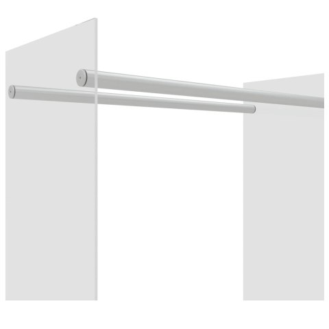 STOJAK NA DREWNO OPAŁOWE PRZEZROCZYSTY 80X35X100CM SZKŁO