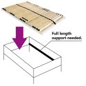 STELAŻ DO ŁÓŻKA Z 28 LISTWAMI 7 STREF 100X200CM