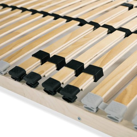 STELAŻ DO ŁÓŻKA Z 28 LISTWAMI 7 STREF 80X200CM