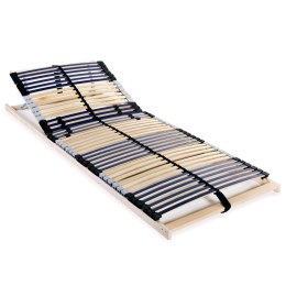 STELAŻ DO ŁÓŻKA Z 42 LISTWAMI 7 STREF 70X200CM