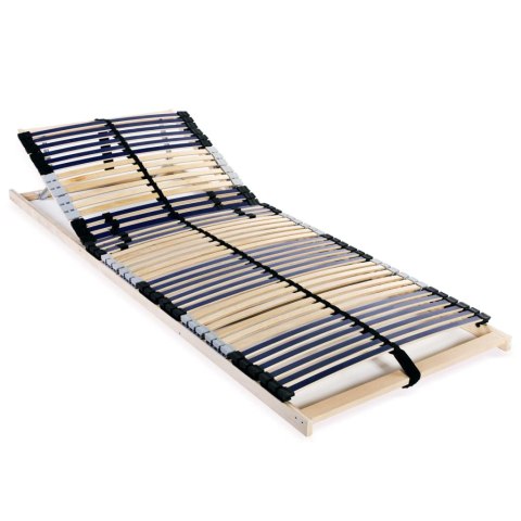 STELAŻ DO ŁÓŻKA Z 42 LISTWAMI 7 STREF 70X200CM