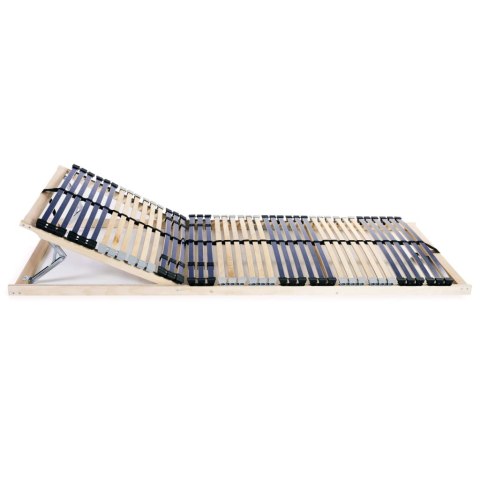STELAŻ DO ŁÓŻKA Z 42 LISTWAMI 7 STREF 70X200CM