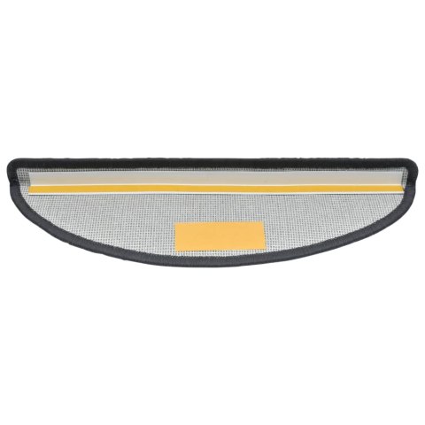 NAKŁADKI NA SCHODY 10 SZT 56X20CM CIEMNOSZARE