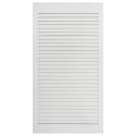 DRZWI ŻALUZJOWE DREWNO SOSNOWE BIAŁE 99,3X39,4CM