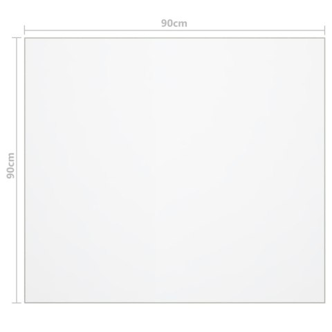 MATA OCHRONNA NA STÓŁ MATOWA 90X90CM 2MM PVC