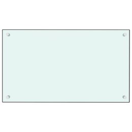 PANEL OCHRONNY DO KUCHNI BIAŁY 70X40CM SZKŁO HARTOWANE
