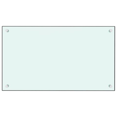 PANEL OCHRONNY DO KUCHNI BIAŁY 70X40CM SZKŁO HARTOWANE