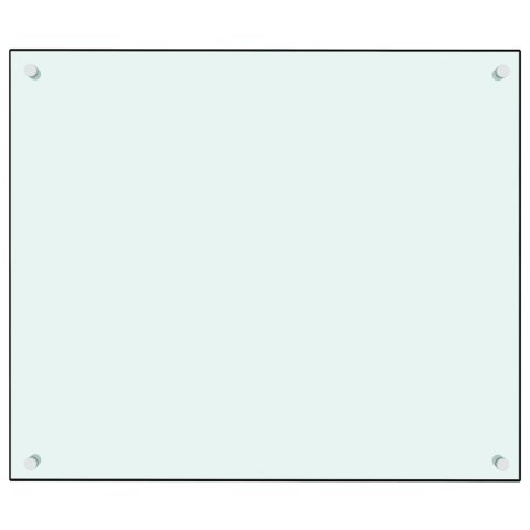 PANEL OCHRONNY DO KUCHNI BIAŁY 70X60CM SZKŁO HARTOWANE