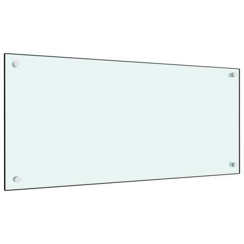 PANEL OCHRONNY DO KUCHNI BIAŁY 90X40CM SZKŁO HARTOWANE