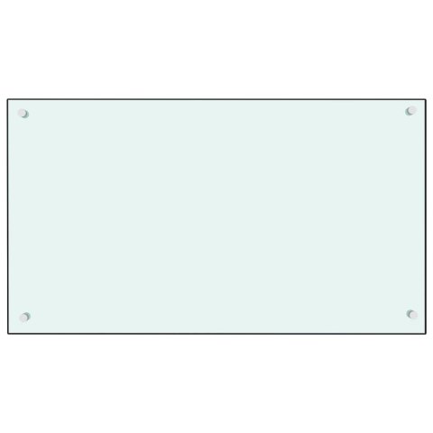 PANEL OCHRONNY DO KUCHNI BIAŁY 90X50CM SZKŁO HARTOWANE