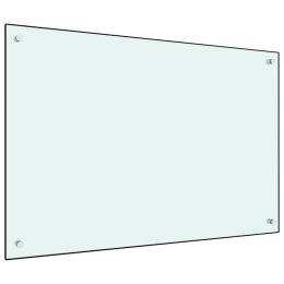PANEL OCHRONNY DO KUCHNI BIAŁY 90X60CM SZKŁO HARTOWANE