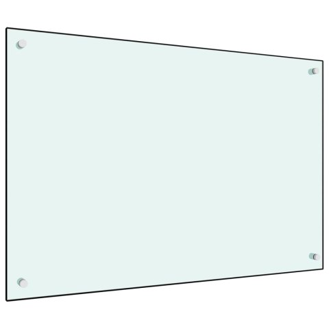 PANEL OCHRONNY DO KUCHNI BIAŁY 90X60CM SZKŁO HARTOWANE