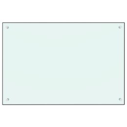 PANEL OCHRONNY DO KUCHNI BIAŁY 90X60CM SZKŁO HARTOWANE