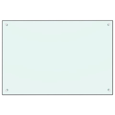 PANEL OCHRONNY DO KUCHNI BIAŁY 90X60CM SZKŁO HARTOWANE