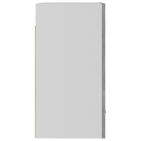 SZAFKI WISZĄCE 2 SZT SZAROŚĆ BETONU 50X31X60CM