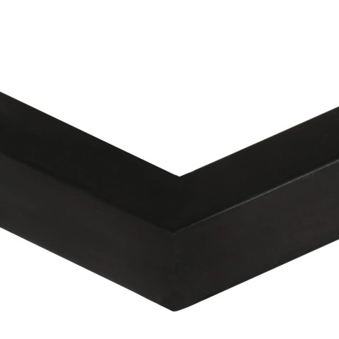 STOLIK BOCZNY W KSZTAŁCIE U 45X30X61CM DREWNO Z ODZYSKU