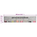DYWANIK KUCHENNY WZÓR SHOEZONE 60X300CM AKSAMITNY