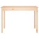STÓŁ JADALNIANY 110X55X75CM DREWNO SOSNOWE