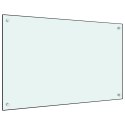 PANEL OCHRONNY DO KUCHNI BIAŁY 80X50CM SZKŁO HARTOWANE