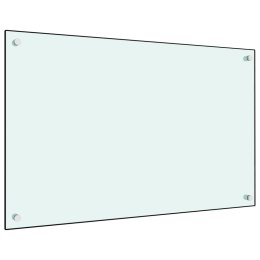 PANEL OCHRONNY DO KUCHNI BIAŁY 80X50CM SZKŁO HARTOWANE