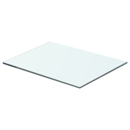 PÓŁKI 2 SZT PANEL Z PRZEZROCZYSTEGO SZKŁA 40X25CM