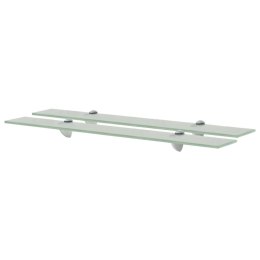PÓŁKI SZKLANE 2 SZT 70X10CM 8MM
