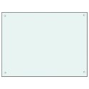PANEL OCHRONNY DO KUCHNI BIAŁY 80X60CM SZKŁO HARTOWANE