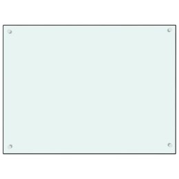PANEL OCHRONNY DO KUCHNI BIAŁY 80X60CM SZKŁO HARTOWANE