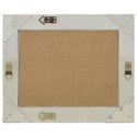 LUSTRO ŚCIENNE W STYLU BAROKOWYM 50X40CM SREBRNE