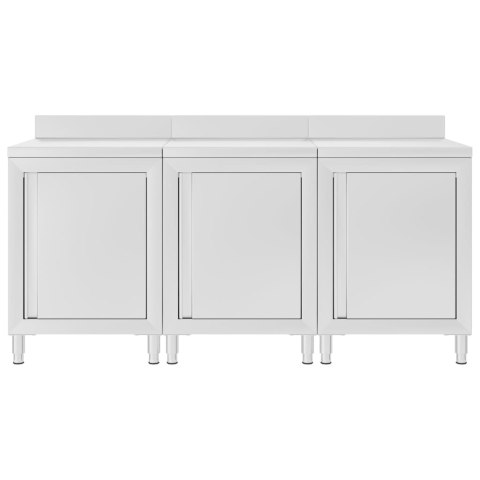 GASTRONOMICZNY STÓŁ PRZYŚCIENNY 180X60X96CM STAL NIERDZEWNA