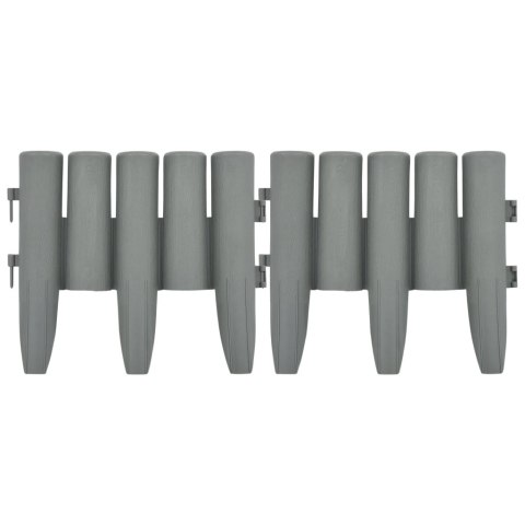 OBRZEŻA TRAWNIKOWE 36 SZT SZARE 10M PP